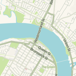 Fredericton NB Map