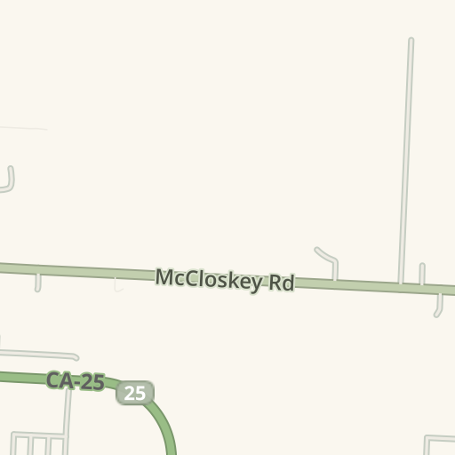 directions to hollister california