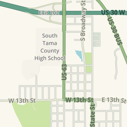 Driving Directions To Kruse Phillips Funeral Homes 209 E 7th St Tama Waze