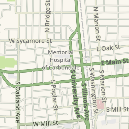 Driving Directions To Rahim S Beauty Supply 110 E Oak St Carbondale Waze
