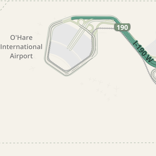 Petunjuk Arah Berkendara Ke O Hare International Airport Terminal 2 Arrivals Departures Chicago Waze