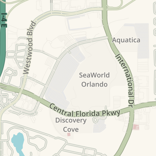 Driving Directions To Parking Lot At Aquatica Water Play Way Orlando Waze