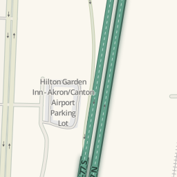 Waze Livemap Driving Directions To Hilton Garden Inn Akron