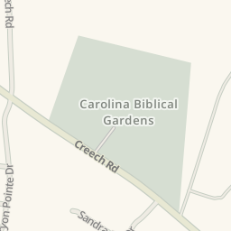 Waze Livemap Driving Directions To Carolina Biblical Gardens