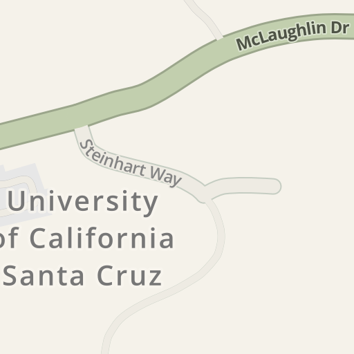 Driving directions to University of California Santa Cruz 1156