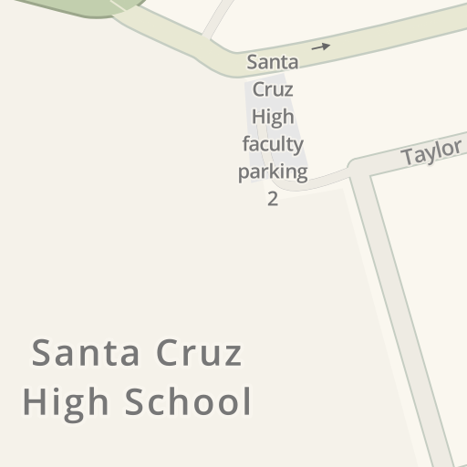 Driving directions to Santa Cruz City Hall 809 Center St Santa