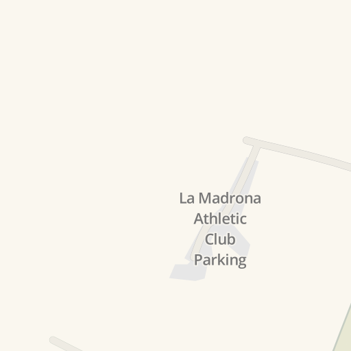 Driving directions to La Madrona Athletic Club 1897 La Madrona Dr