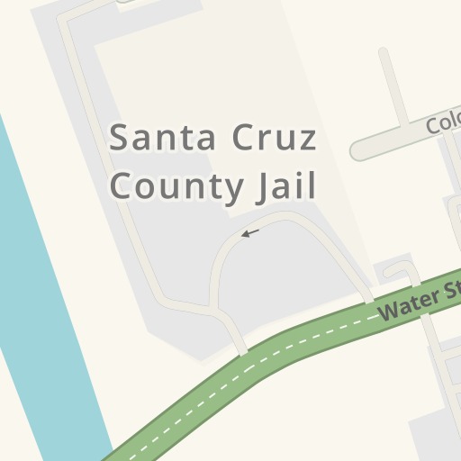 Driving directions to The Superior Court of California Santa Cruz