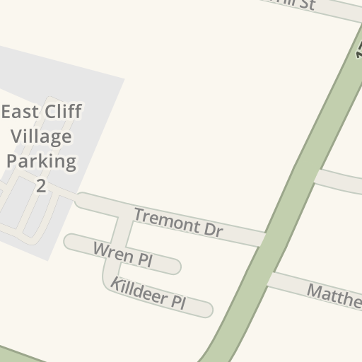 Driving directions to East Cliff Family Health Center 21507 E