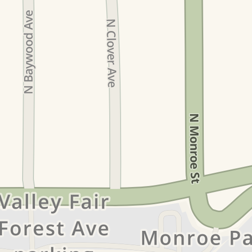 Driving directions to Louis Vuitton Santa Clara Valley Fair, 2855 Stevens  Creek Blvd, San Jose - Waze