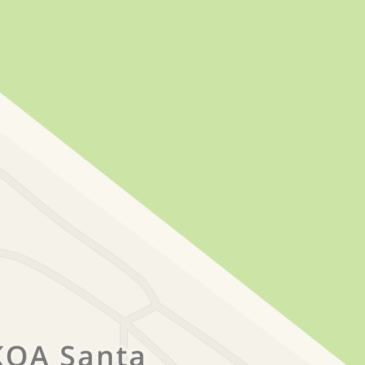 Driving directions to KOA Santa Cruz Monterey 1186 San Andreas Rd