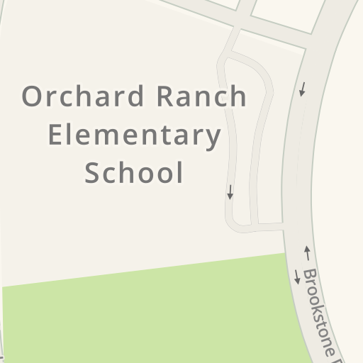 Driving directions to Orchard Ranch Elementary School 4375