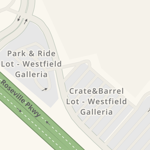 Westfield Galleria at Roseville, 1151 Galleria Blvd, Roseville, CA, Parking  Garages - MapQuest