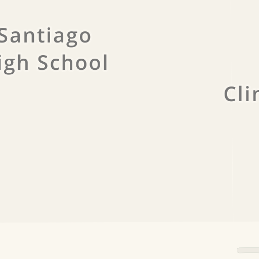 Driving directions to Santiago High School 12342 Trask Ave