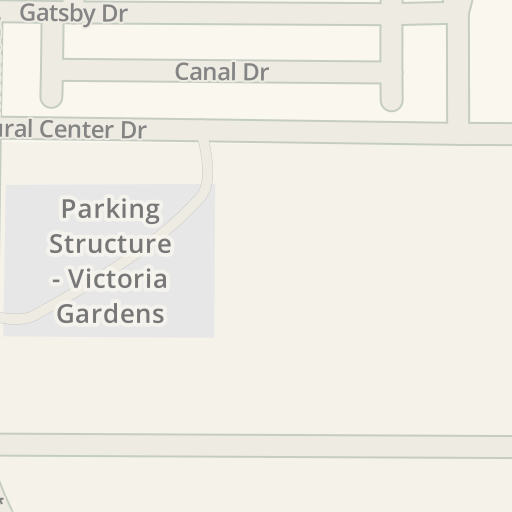 Driving directions to Victoria Gardens, 12505 N Mainstreet, Rancho