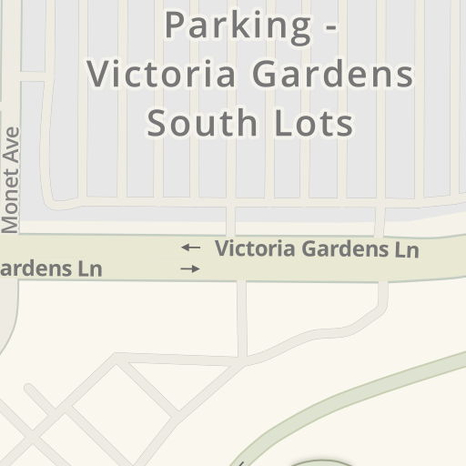 Driving directions to Parking - Victoria Gardens South Lots, 12505