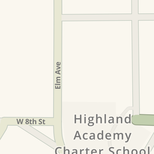 Driving directions to Highland Academy Charter School 715