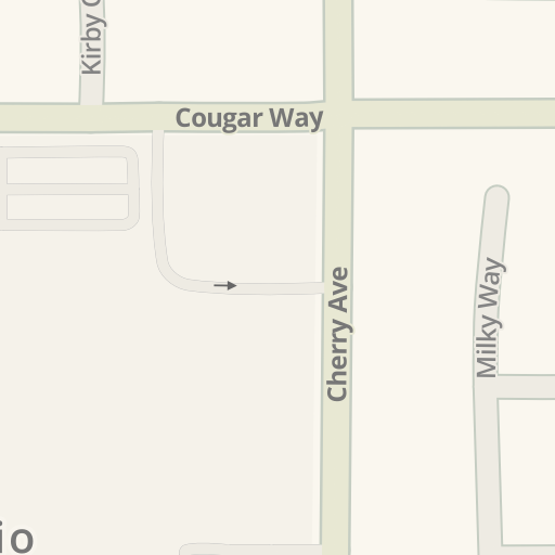 Driving directions to Cherry Avenue and Cougar Way Beaumont Adult