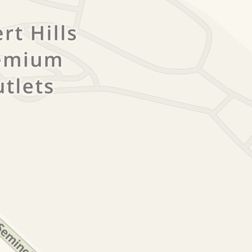 Driving directions to Desert Hills Premium Outlets, 48400 Seminole Drive,  Cabazon - Waze