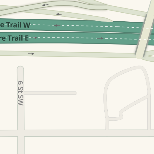 Driving directions to Glenmore Heights 620 67 Ave SW Calgary Waze