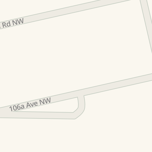 Driving directions to 9525 106A Ave NW, 9525 106A Ave NW, Edmonton