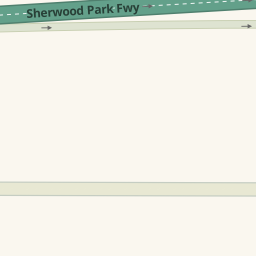 Driving directions to Sherwood Park Freeway, Sherwood Park Fwy