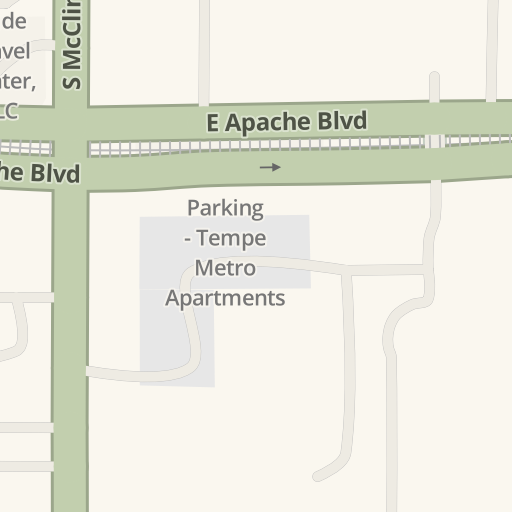 Driving directions to Modern World Adult Boutique 1812 E Apache