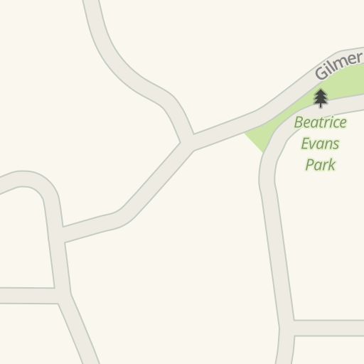 Driving directions to Beatrice Evans Park 1224 E Gilmer Dr Salt