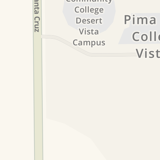 Driving directions to Pima Community College Desert Vista Campus