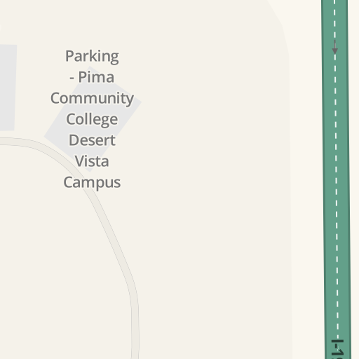 Driving directions to Pima Community College Desert Vista Campus