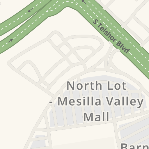 Mesilla Valley Mall Map Arahan Memandu Ke Barnes And Noble Lot - Mesilla Valley Mall, S Telshor  Blvd, 700, Las Cruces - Waze