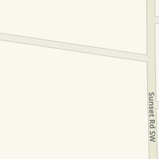 Información de tráfico en tiempo real para llegar a Zapateria Pedrito 1,  Sunset Rd SW, 927, Albuquerque - Waze