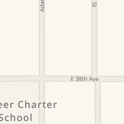 Driving directions to Denver Food Stamp Office 3815 Steele St