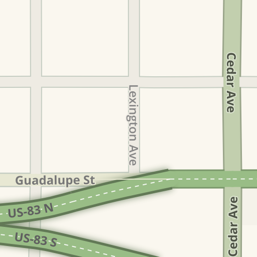 Información de tráfico en tiempo real para llegar a Tex-Mex Ropa Usada,  Maryland Ave, 1000, Laredo - Waze