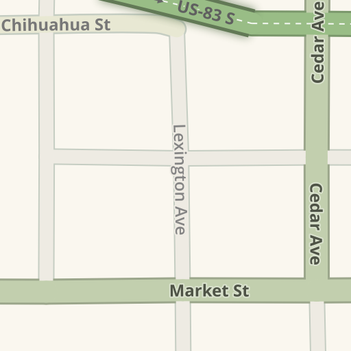 Información de tráfico en tiempo real para llegar a Tex-Mex Ropa Usada,  Maryland Ave, 1000, Laredo - Waze