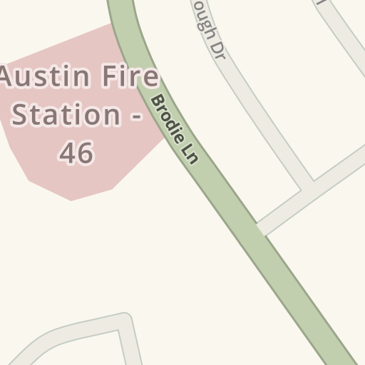 Driving directions to Austin Fire Station 46 12010 Brodie Ln