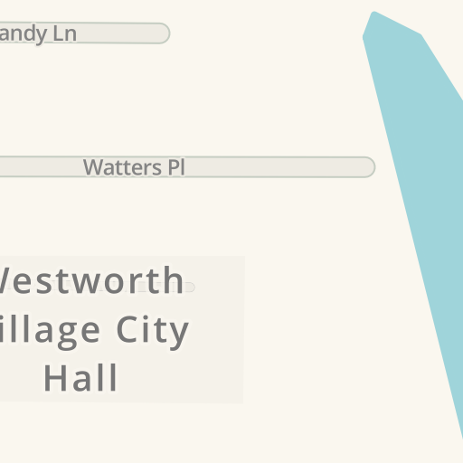 Driving directions to Westworth Village City Hall 311 Burton Hill