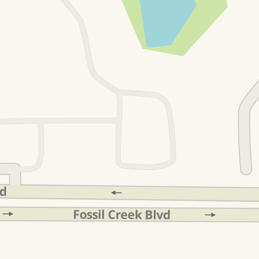 Información de tráfico en tiempo real para llegar a Coca-Cola, Fossil Creek  Blvd, 3400, Fort Worth - Waze