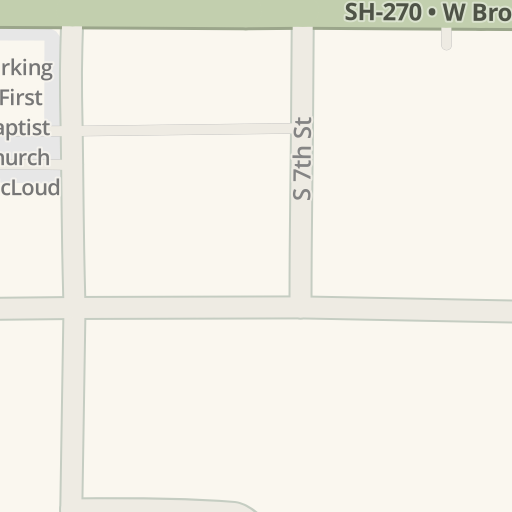 Driving directions to MB Hair Studio, 411 W Broadway Ave, McLoud - Waze