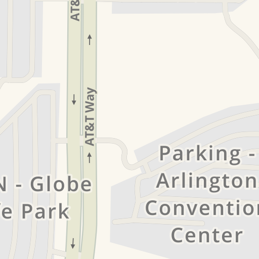 Driving directions to Lot F - Globe Life Park, AT&T Way, Arlington - Waze