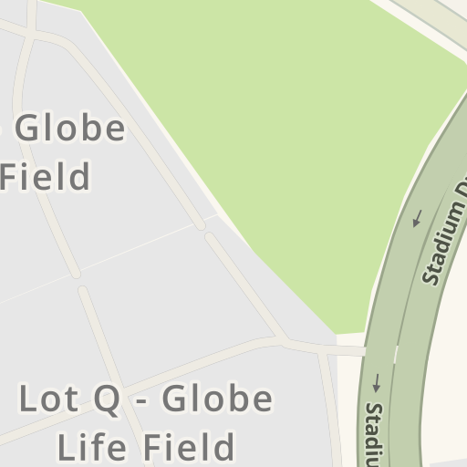 Driving directions to Globe Life Field, 734 Stadium Dr, Arlington - Waze