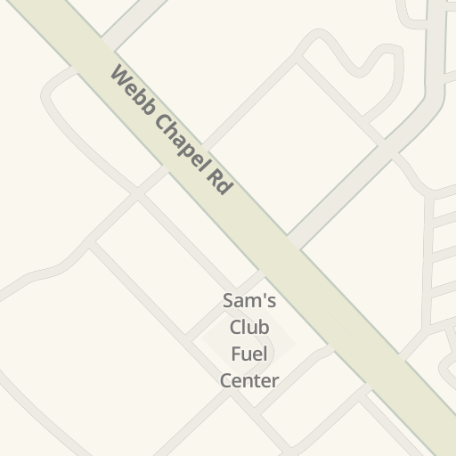 Driving directions to Sam's Club, 9461 Webb Chapel Rd, Dallas - Waze