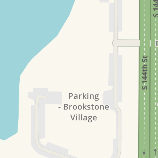 Driving directions to Parking Brookstone Village 4330 S 144th