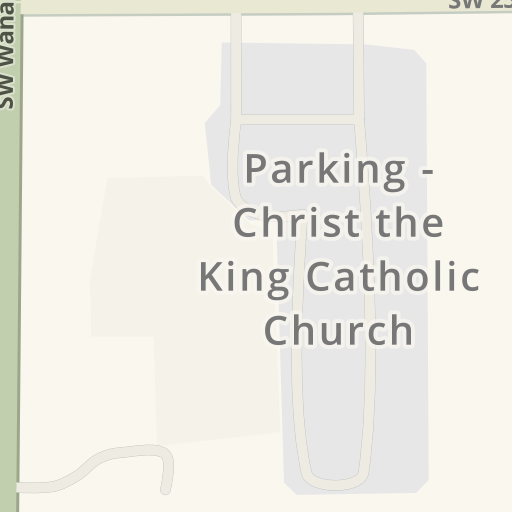 christ the king church map