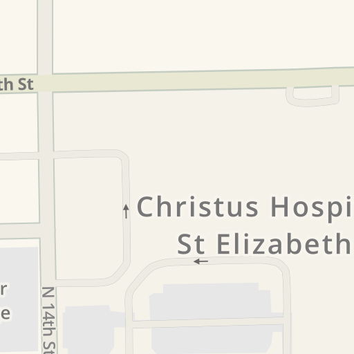 Driving directions to Christus Hospital St Elizabeth 2830 Calder