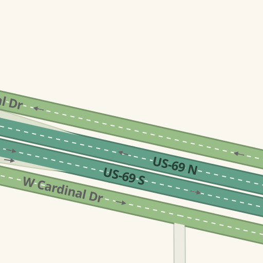 Driving directions to Compro Event Center 4155 W Cardinal Dr