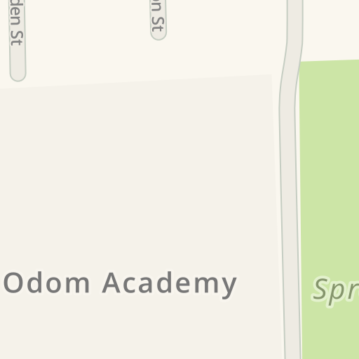 Driving directions to Odom Academy 2550 West Virginia St