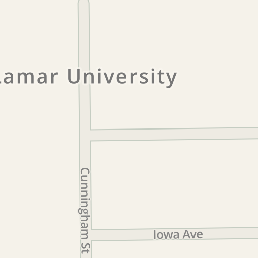 Driving directions to Lamar University Police Department 211 Red