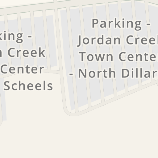 Driving directions to Fossil Store 101 Jordan Creek Pkwy West