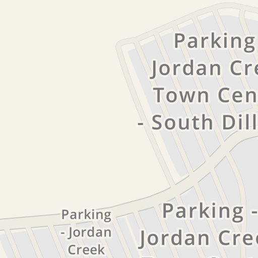 Driving directions to Fossil Store 101 Jordan Creek Pkwy West